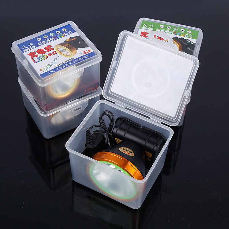 Head-Mounted Ultra-Long Endurance Lithium Battery Super Bright Strong Light Waterproof Charging Outdoor Fishing Night Fishing Induction High Luminous Headlight