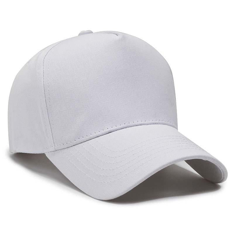 Summer Sun Protection Hat Solid Color Hard Top 5 Pieces Peaked Cap Men's Outdoor Light Board Fixed Logo Sun Protection Baseball Cap Non-Retail
