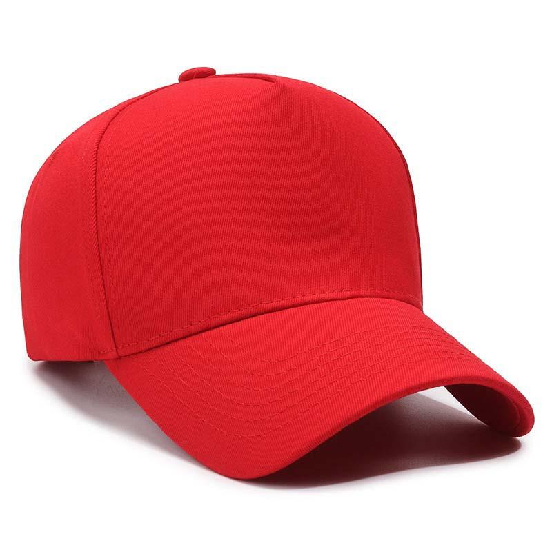 Summer Sun Protection Hat Solid Color Hard Top 5 Pieces Peaked Cap Men's Outdoor Light Board Fixed Logo Sun Protection Baseball Cap Non-Retail