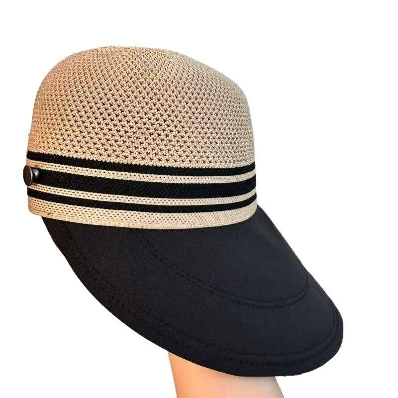 2025 New Summer Peaked Cap UV Protection Sun Hat Outdoor Sun Protection Sun Hat Fisherman Hat Hollow Breathable