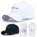 Cross-Border Spring and Autumn Hat Women's Face-Looking Small Sun Protection Sun Hat Men's Outdoor Peaked Cap Travel Leisure Baseball Cap