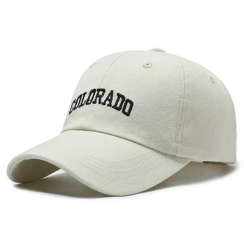 2025 New Baseball Cap Charcoal Gray Hard Top Peaked Cap Men's and Women's Hat Korean Style Sun Hat Big Head Circumference Sun Hat
