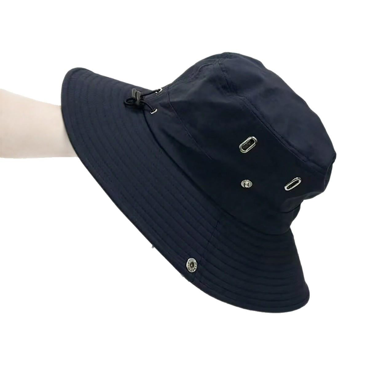 Spring and Summer Outdoor Light Board Deep Top Sun Hat Quick-Drying Fisherman Hat Custom Flat Top Monochrome All-Match Beach Sun Hat