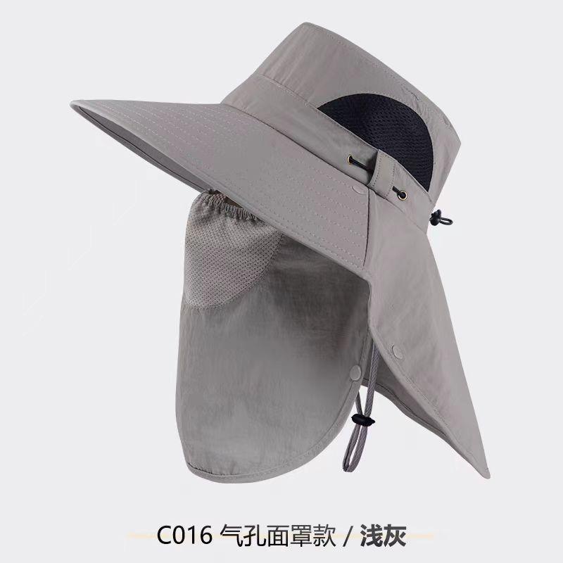 Outdoor Mosquito Hat Men's Fishing Hat Cover Face Sun Protection Breathable Mesh Mask Night Fishing Insect Proof Bee Bee Keeping Hat