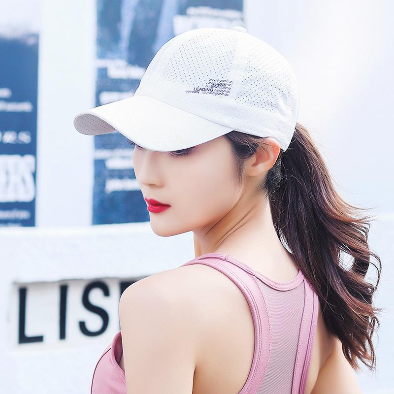 Hat Men's Summer Quick-Drying Casual Peaked Cap Sun-Proof Outdoor Baseball Cap Breathable Sun Hat Men's Wholesale Cross-Border