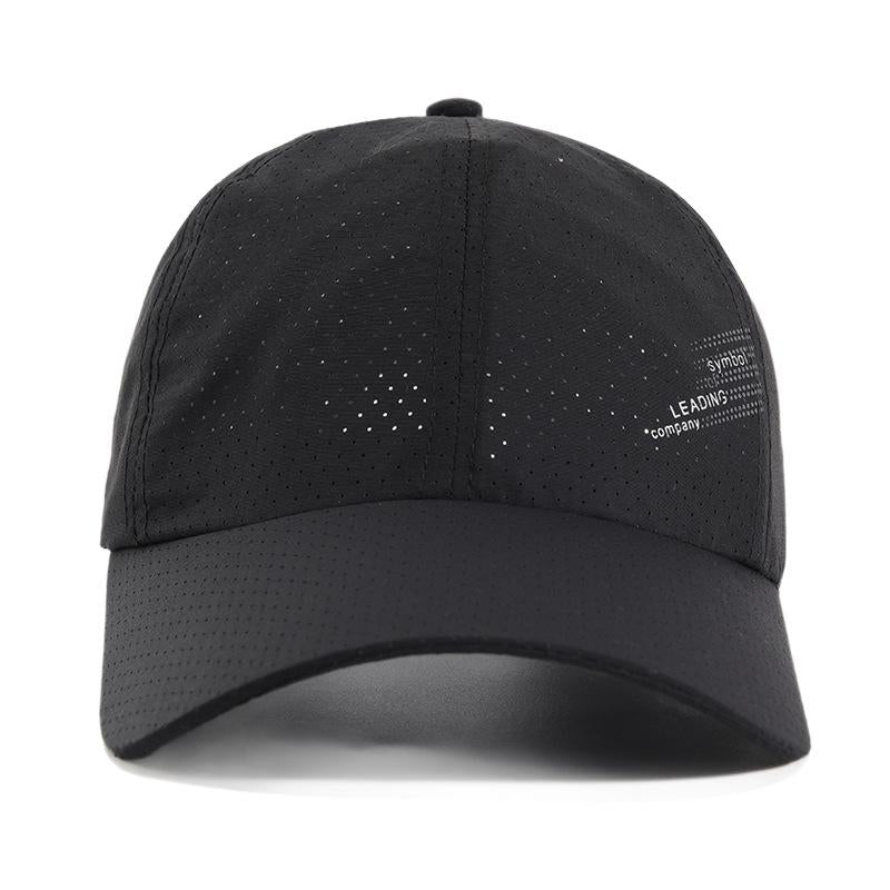 Hat Men's Summer Quick-Drying Casual Peaked Cap Sun-Proof Outdoor Baseball Cap Breathable Sun Hat Men's Wholesale Cross-Border