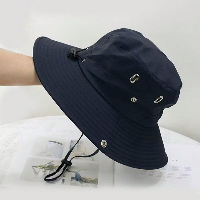 Sun Hat Men's Waterproof Quick-Drying Summer Fisherman Hat Outdoor Mountaineering Fishing Hat UV-Proof Sun Hat Cross-Border