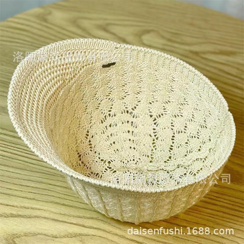 Summer New Hollow Sun-Proof Baseball Cap Equestrian Hat for Middle-Aged and Elderly Women Fashionable All-Match Breathable Sun-Proof Sun Hat