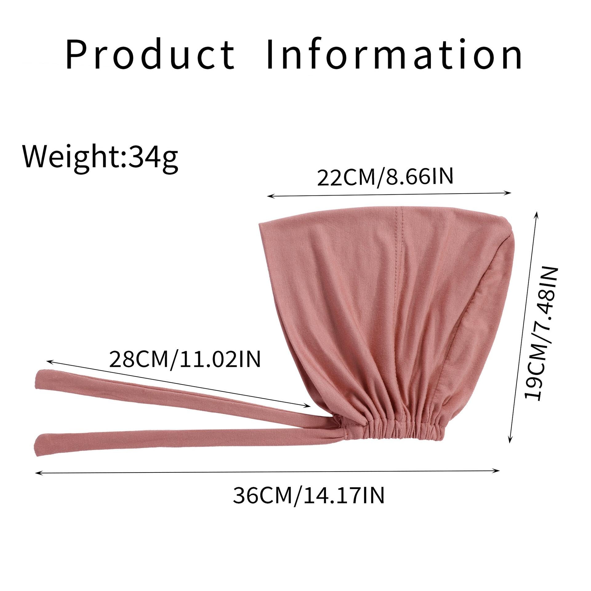 High Quality Elastic Elastic Mercerized Cotton Lace-up Base Cap Solid Color Adjustable Breathable Headscarf Cap Toe Cap