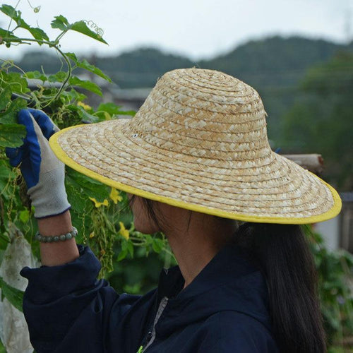 Clearance Straw Straw Straw Hat Large Sun Protection Farmer Agricultural Hat Outdoor Woven Cool Hat Oversized Labor Protection Big Edge Sun Protection