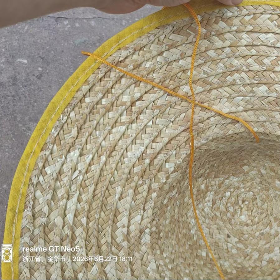 Clearance Straw Straw Straw Hat Large Sun Protection Farmer Agricultural Hat Outdoor Woven Cool Hat Oversized Labor Protection Big Edge Sun Protection