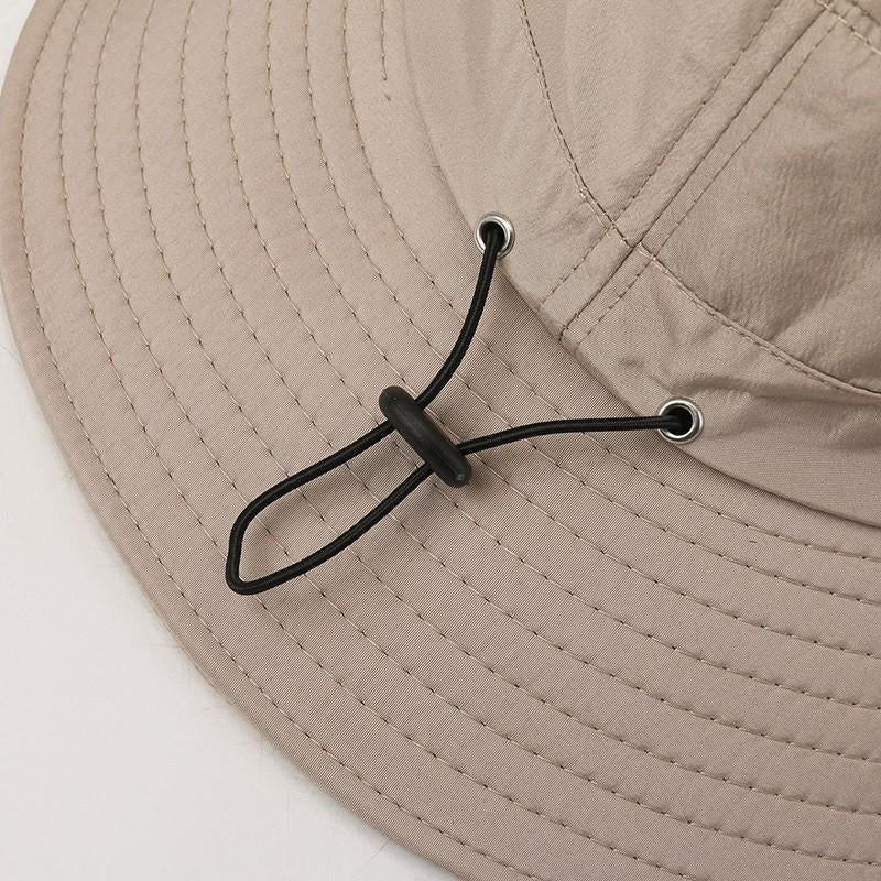 Men's Fisherman Hat Outdoor UV Protection Sun Hat Men's Lightweight Breathable Waterproof Hiking Fishing Climbing Hat