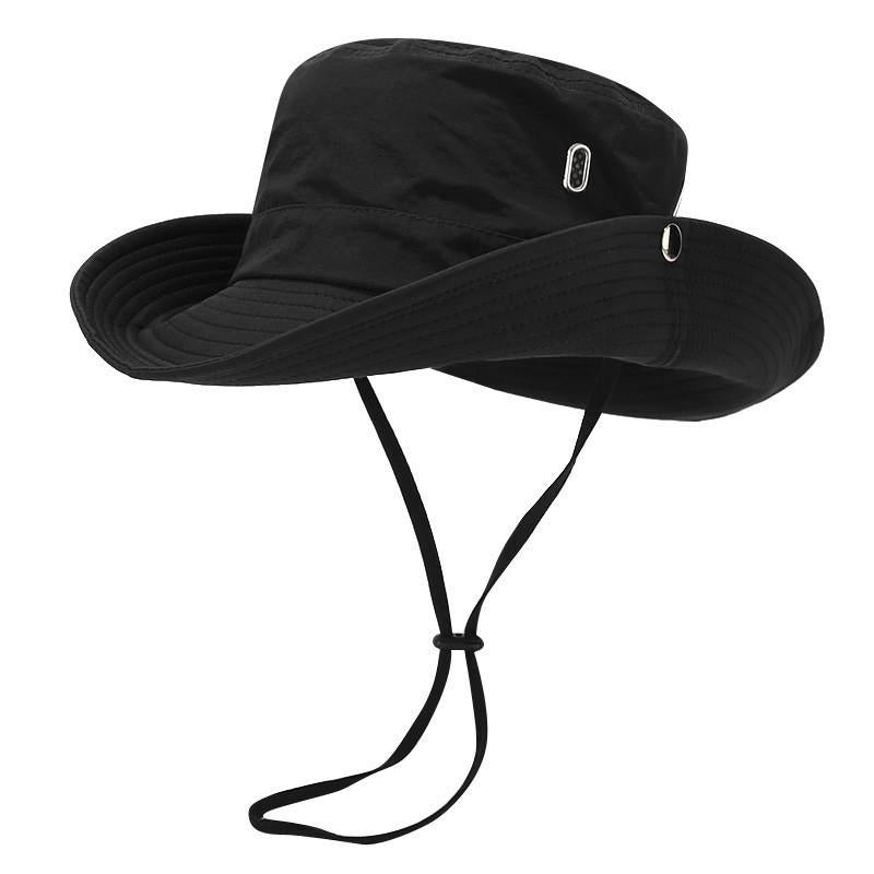 Men's Fisherman Hat Outdoor UV Protection Sun Hat Men's Lightweight Breathable Waterproof Hiking Fishing Climbing Hat