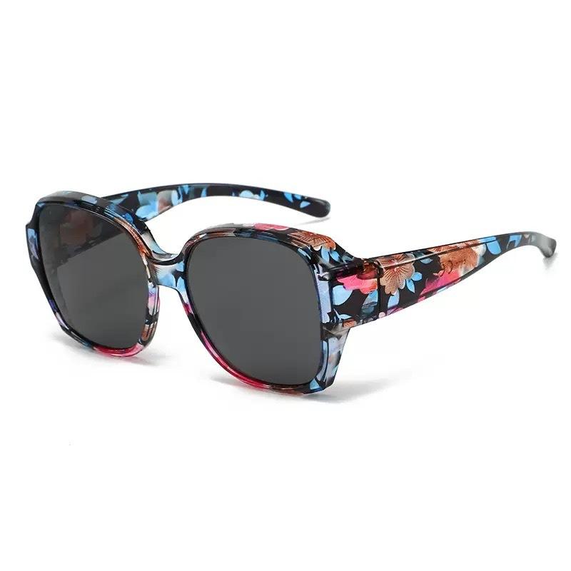 Fashion New Myopia Sunglasses Set Women's HD Polarized Sunglasses UV-Proof Driving Sun-Proof Glasses