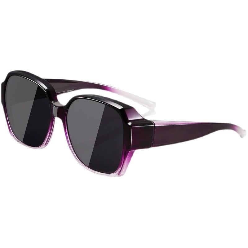 Fashion New Myopia Sunglasses Set Women's HD Polarized Sunglasses UV-Proof Driving Sun-Proof Glasses