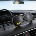 3025 New Polarized Sunglasses Men's European and American Fashion Double Beam Frog Glasses Cross-Border UV-Proof Sunglasses