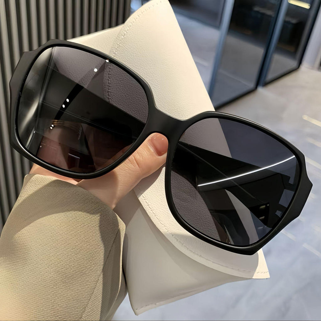 Polarized Glasses Women's Myopia One Mirror Dual-Purpose Sunglasses Men's Driving Special Anti-Glare National Style Design UV Protection