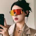 Fashion Sunglasses Outdoor Sports Riding Glasses Day and Night Goggles Cross-Border European and American Fashion Sunglasses Cool Sunscreen Ink