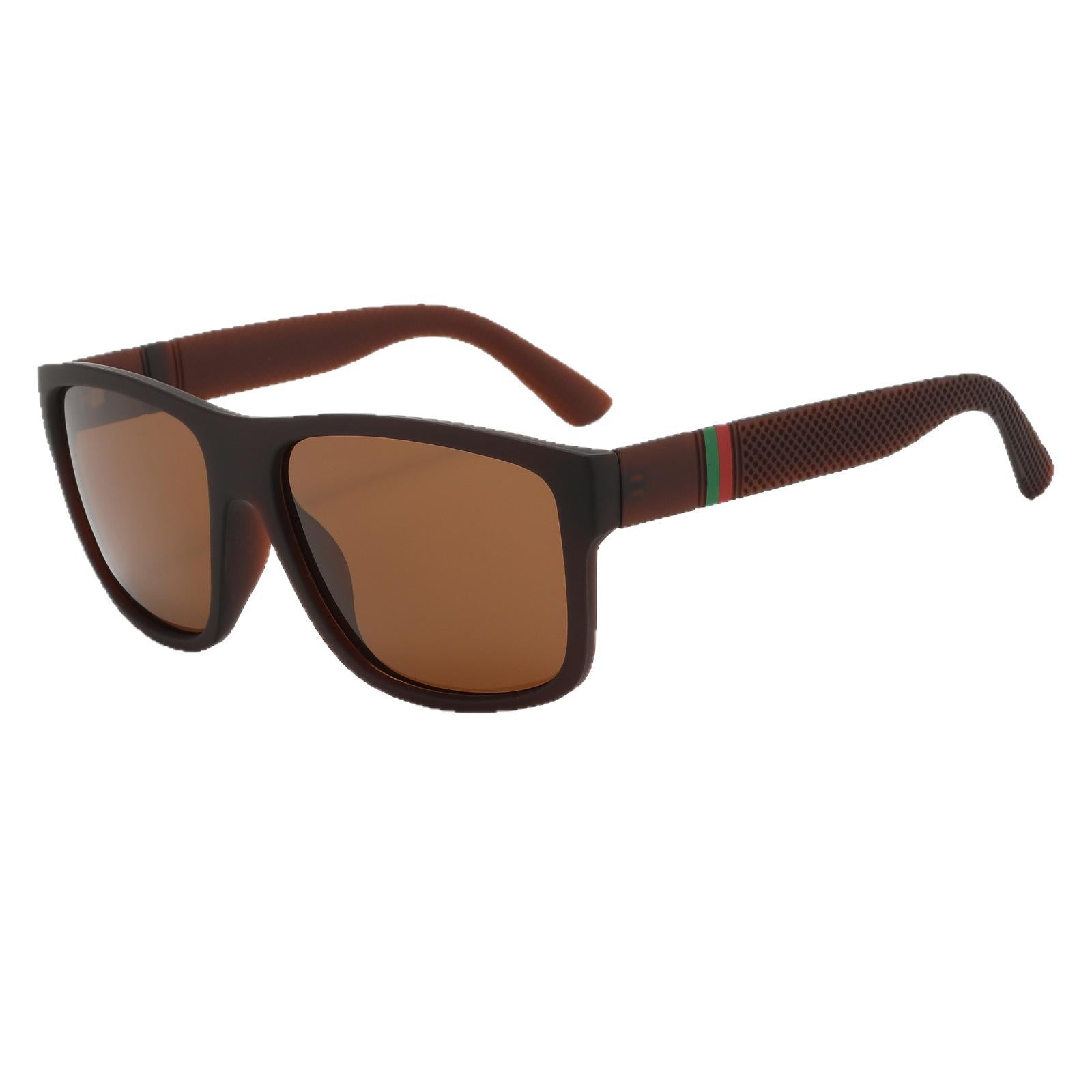 New Cross-Border Fashion Large Frame Men's and Women's Polarized Sunglasses Men's Outdoor Sports Sunglasses AliExpress Popular Glasses