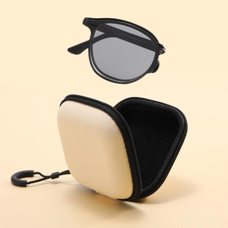 Folding New Sunglasses Live Broadcast Same Style Men's and Women's Sunglasses Anti-DDoS UV Light Fashion Portable Outdoor