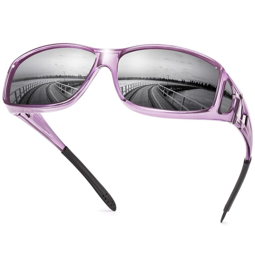 Cross-Border Polarized Sunglasses Men's Fashion Outdoor Driving Myopia Goggles Goggles Dustproof One Mirror Dual-Use Glasses Wholesale