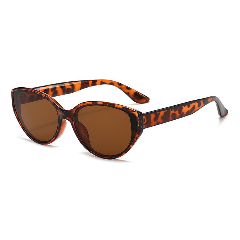 2026 Cross-Border New European and American Cat Eye Sunglasses Fashionable All-Match High-Grade UV-Proof Sunglasses for Manufacturers