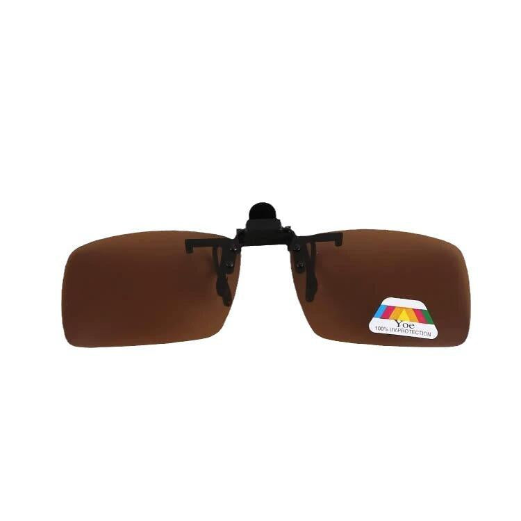 2026 New Cross-Border Polarized Sunglasses Men's and Women's Night Vision Yellow Film Polarized Gray Brown Sunscreen Factory Wholesale