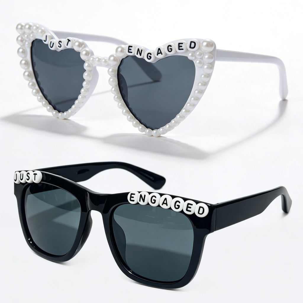 K9011 Wedding Party Love Pearl Wedding Glasses Sunglasses European and American Party Photography Female Cross-Border Hot Supply