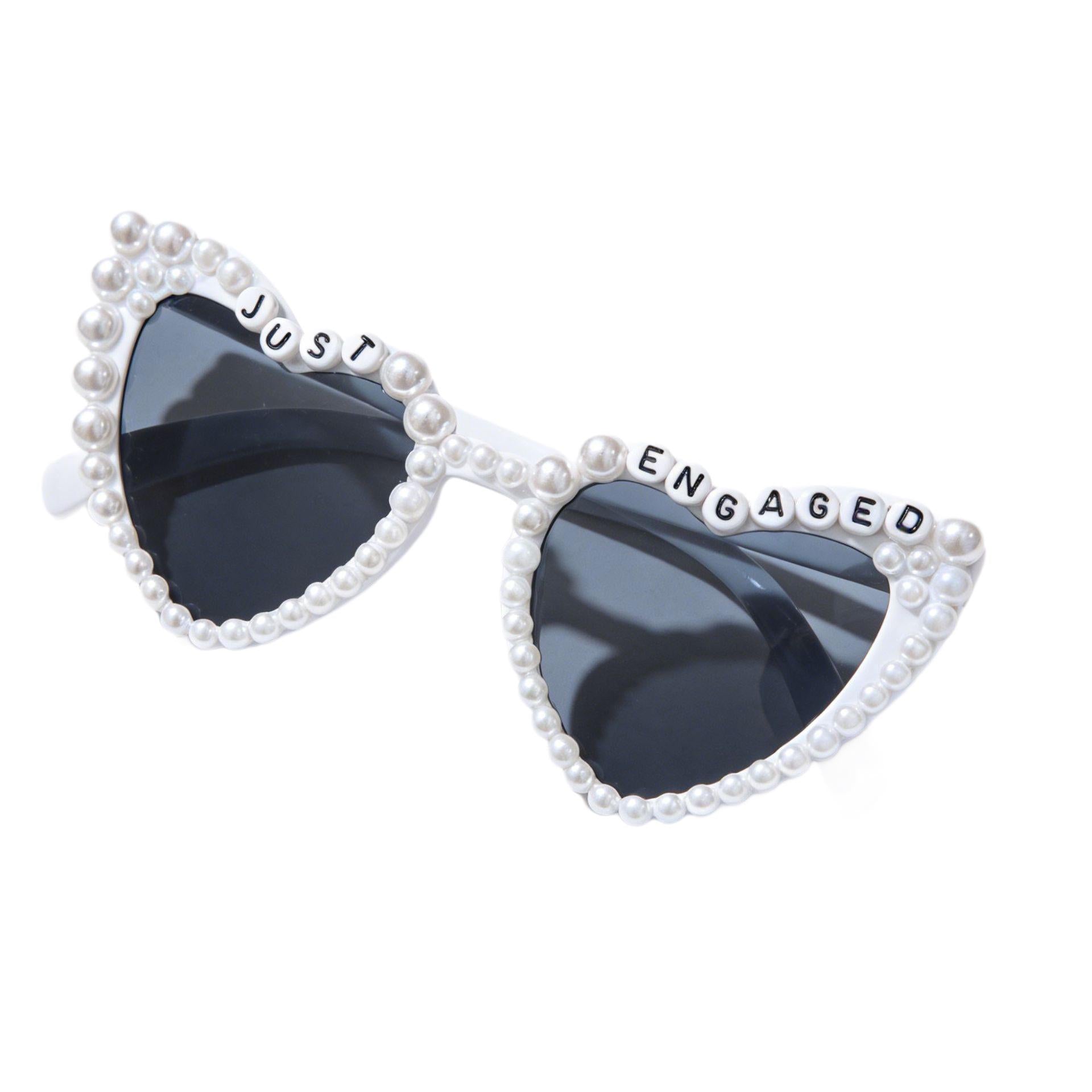 K9011 Wedding Party Love Pearl Wedding Glasses Sunglasses European and American Party Photography Female Cross-Border Hot Supply