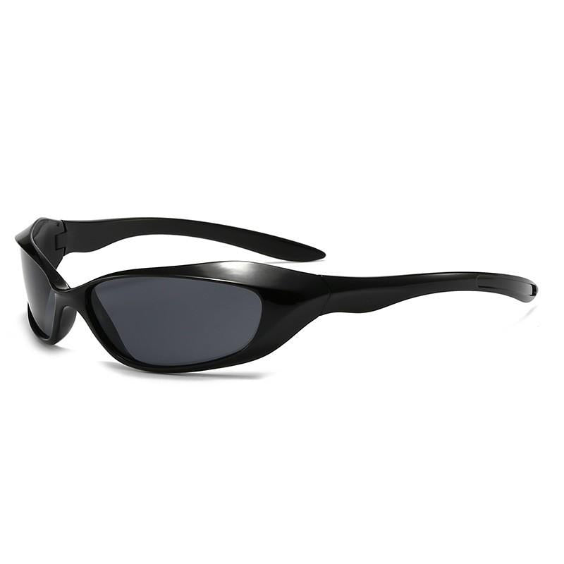 Cross-Border Riding Sunglasses Punk Hip Hop Sports Sunglasses Female Street Hot Girl Glasses Trendy Men European and American Sunglasses Wholesale