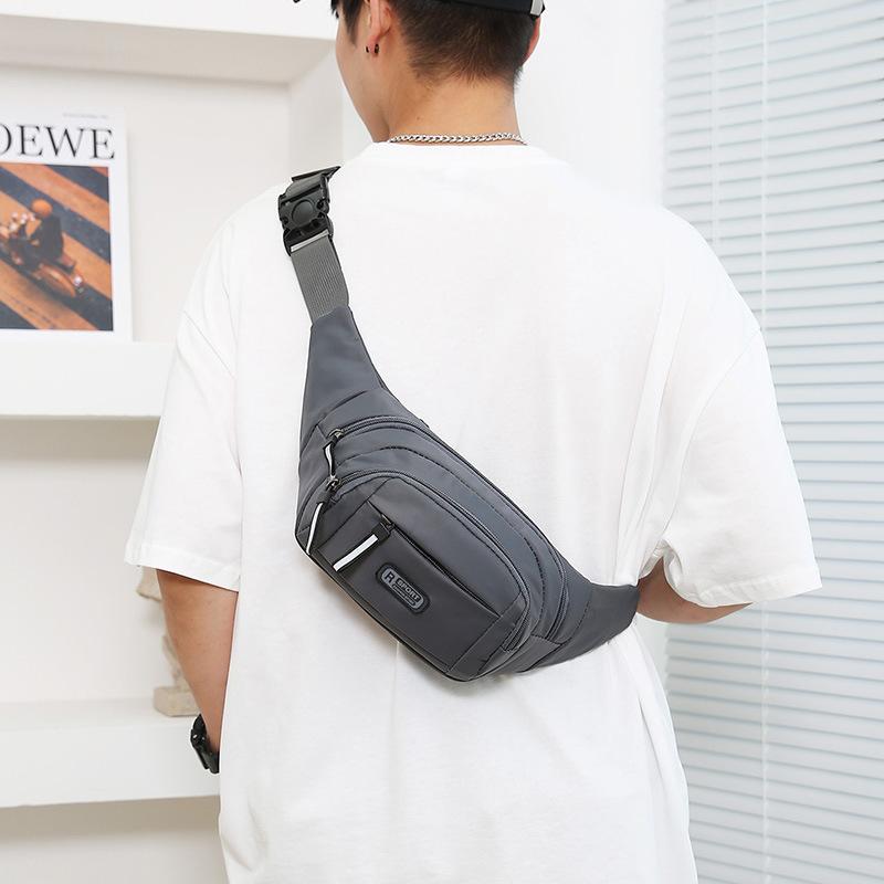 Cross-Border Fashion Sports Outdoor Multi-Functional Waist Bag Men and Women Large Capacity Money Collection Business Construction Site Work Mobile Phone Bag