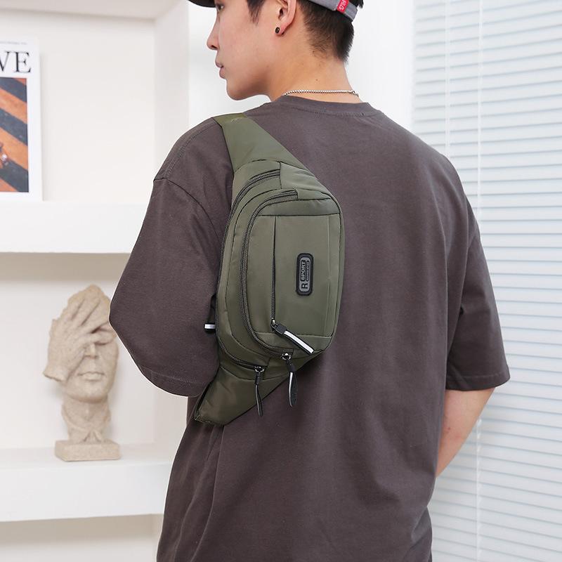 Cross-Border Fashion Sports Outdoor Multi-Functional Waist Bag Men and Women Large Capacity Money Collection Business Construction Site Work Mobile Phone Bag