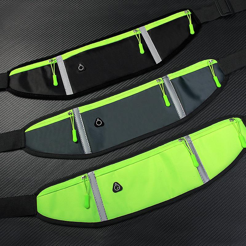 New Outdoor Sports Waist Bag Running Waist Bag Mobile Phone Bag Men and Women Outdoor Equipment Waterproof Invisible Waist Bag