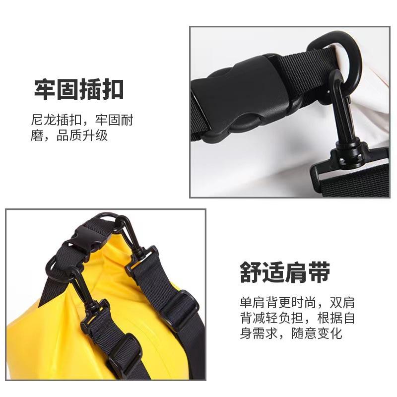 PVC Waterproof Bag Bucket Bag Waterproof Bag Beach Drifting Swimming Bag Outdoor Backpack Factory Direct Sales