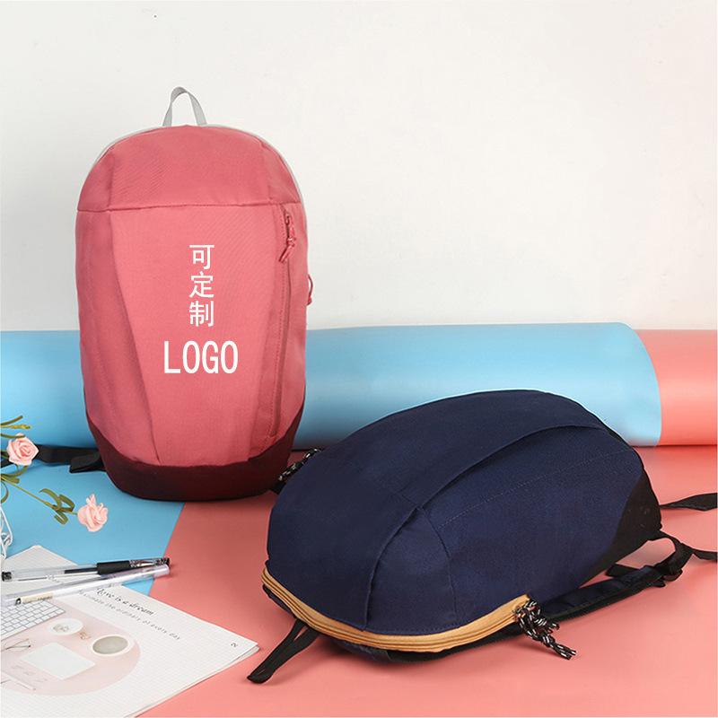 Cram School Event Student Small Backpack Riding Mountaineering Summer Camp Sports Backpack Custom Printed Logo