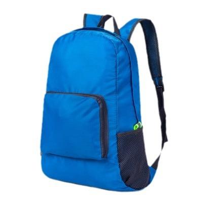 Korean-Style Outdoor Multi-Functional Travel Leisure Folding Backpack Training Class Student Schoolbag with Logo Printing