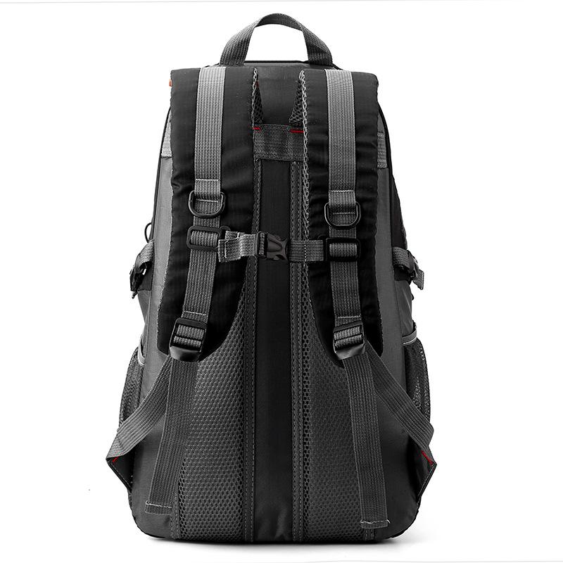 Cross-Border Outdoor Hiking Bag Mountaineering Bag Large Capacity Backpack Sports Travel Backpack Men's Skin Bag