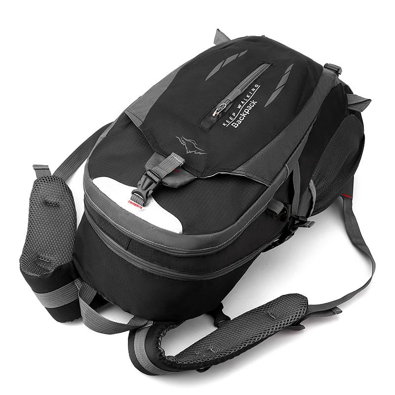 Cross-Border Outdoor Hiking Bag Mountaineering Bag Large Capacity Backpack Sports Travel Backpack Men's Skin Bag