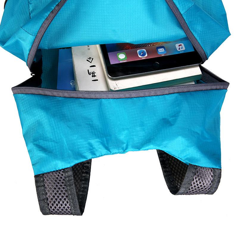 Cross-Border Lightweight Travel Storage Bag Hiking Mountaineering Bag Folding Backpack Large Capacity Portable Outdoor Bag