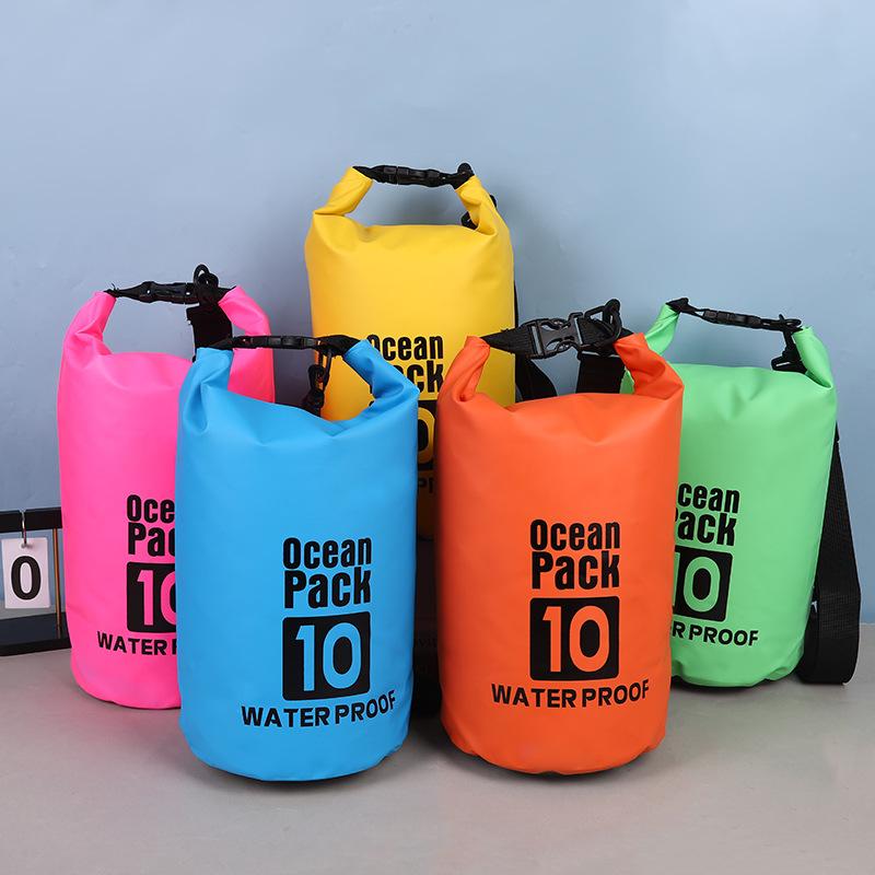 Waterproof Bag Drifting Upstream Snorkeling Waterproof Bag Single and Double Shoulder Backpack Swimming Travel Storage Beach Seaside Outdoor Bag