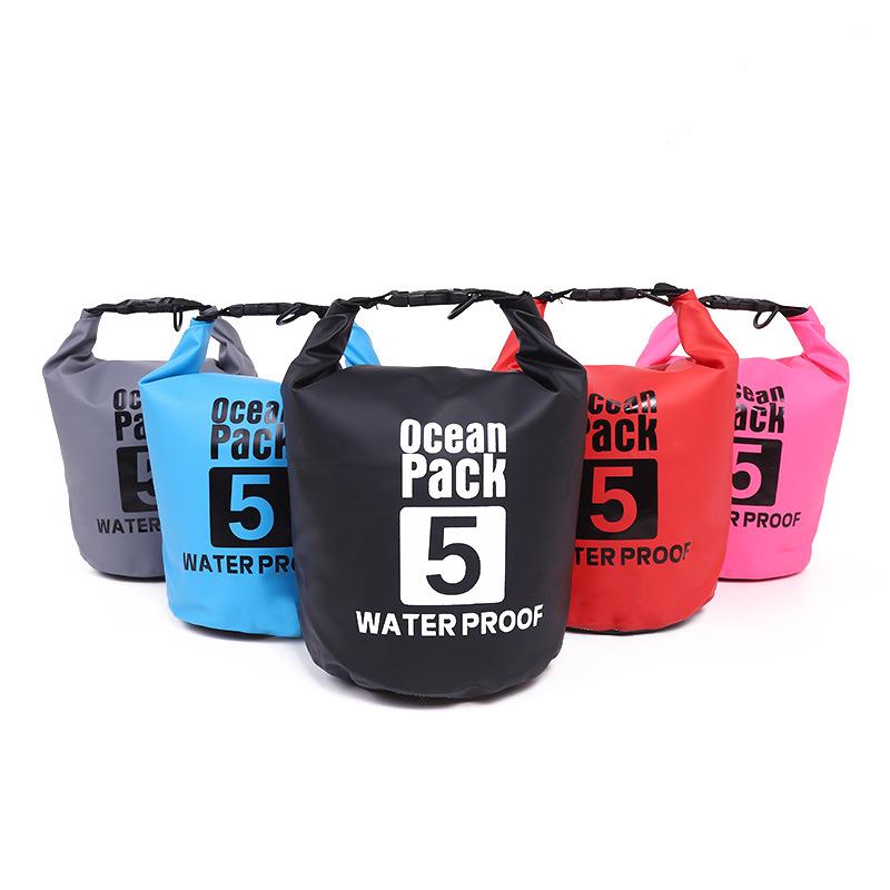 Waterproof Bag Drifting Upstream Snorkeling Waterproof Bag Single and Double Shoulder Backpack Swimming Travel Storage Beach Seaside Outdoor Bag