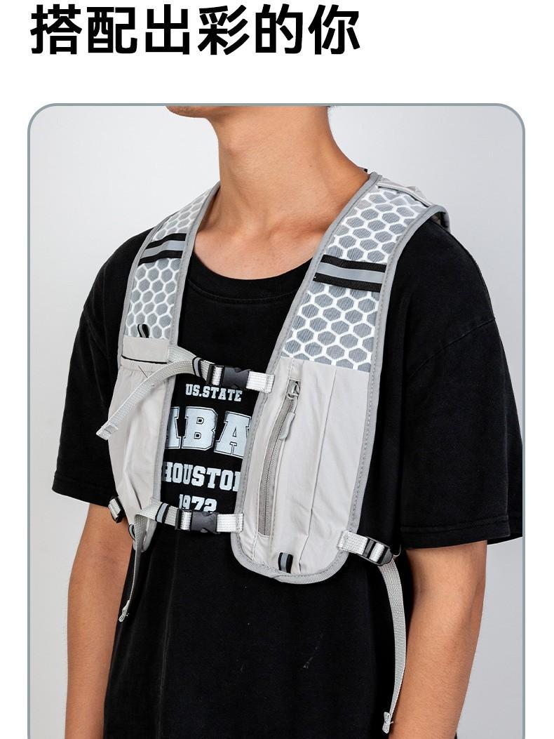2025 New Climbing Vest Bag Running Phone Bag Outdoor Cycling Hiking Vest Bag Lightweight Sports Kettle Bag