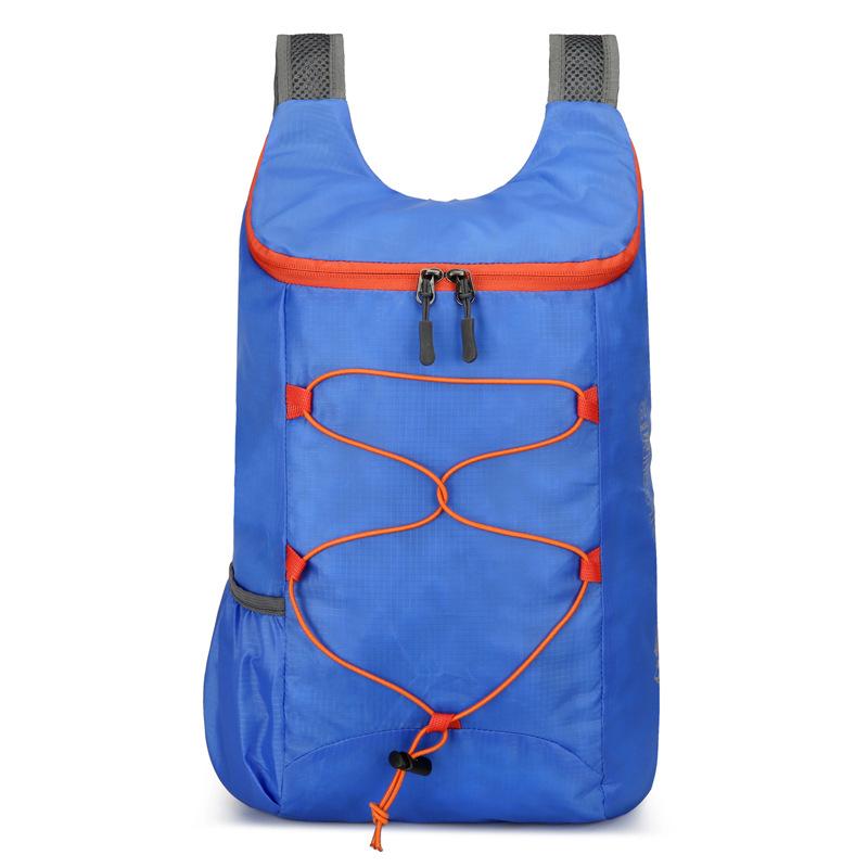 Cross-Border New Folding Bag Summer Simple Lightweight Travel Outdoor Backpack Hiking Mountaineering Sports Men and Women Backpack