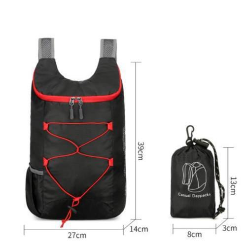 New Waterproof Outdoor Hiking Mountaineering Bag Large Capacity Lightweight Cycling Sports Bag Multifunctional Folding Backpack