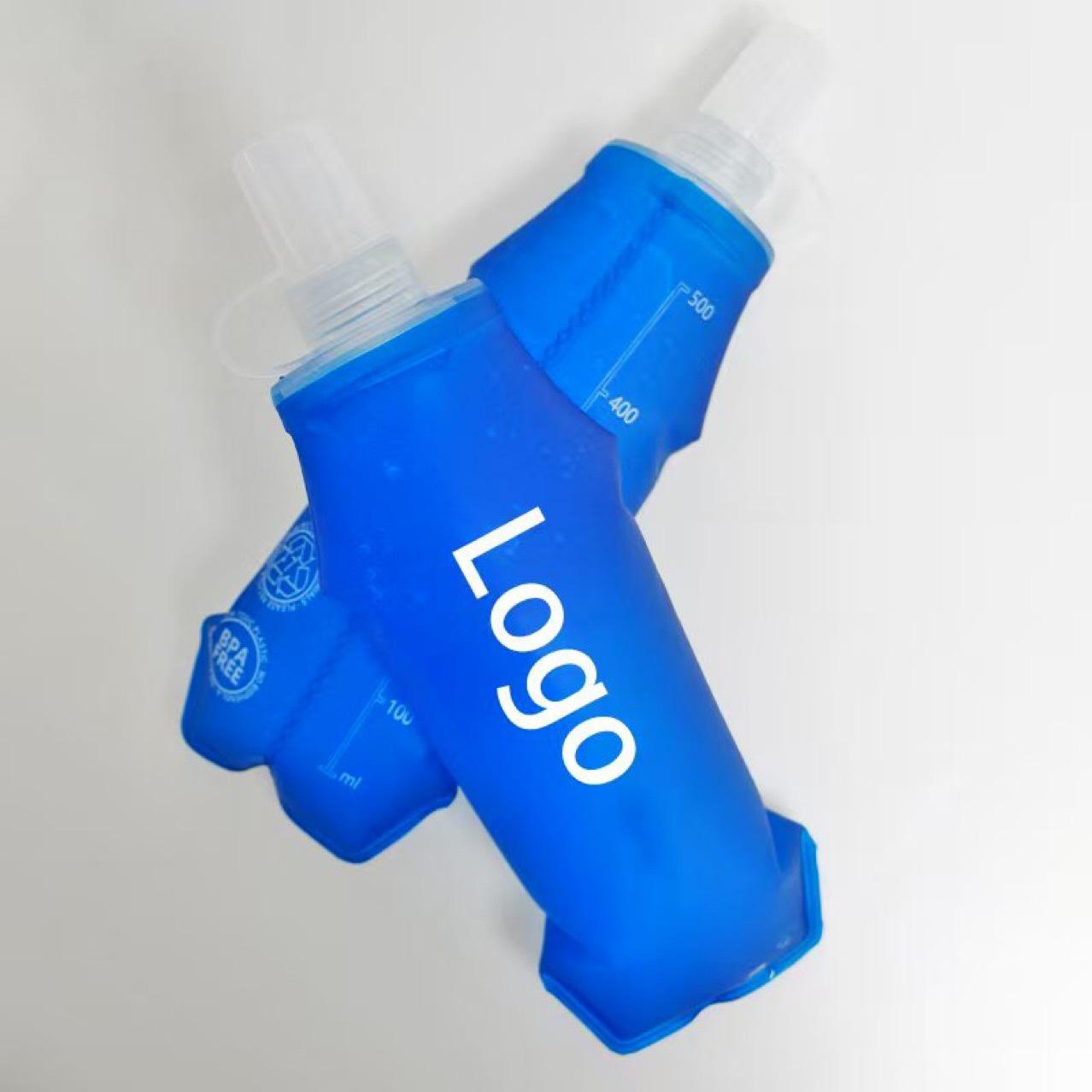 Factory Sports Water Bottle Leisure Folding Soft Travel Riding Mountaineering Soft Water Bag Backpack Water Bottle Durable Portable