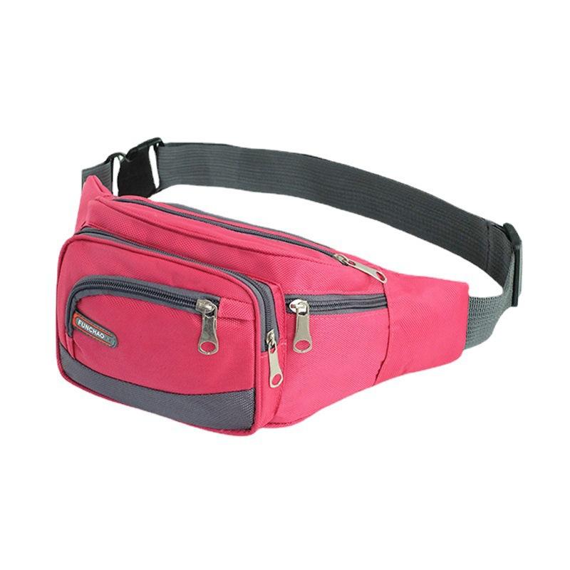 Men's Waist Bag Large Capacity Waist Bag Wholesale New Men's and Women's Multi-Functional Waterproof Business Bag Sports Phone Bag