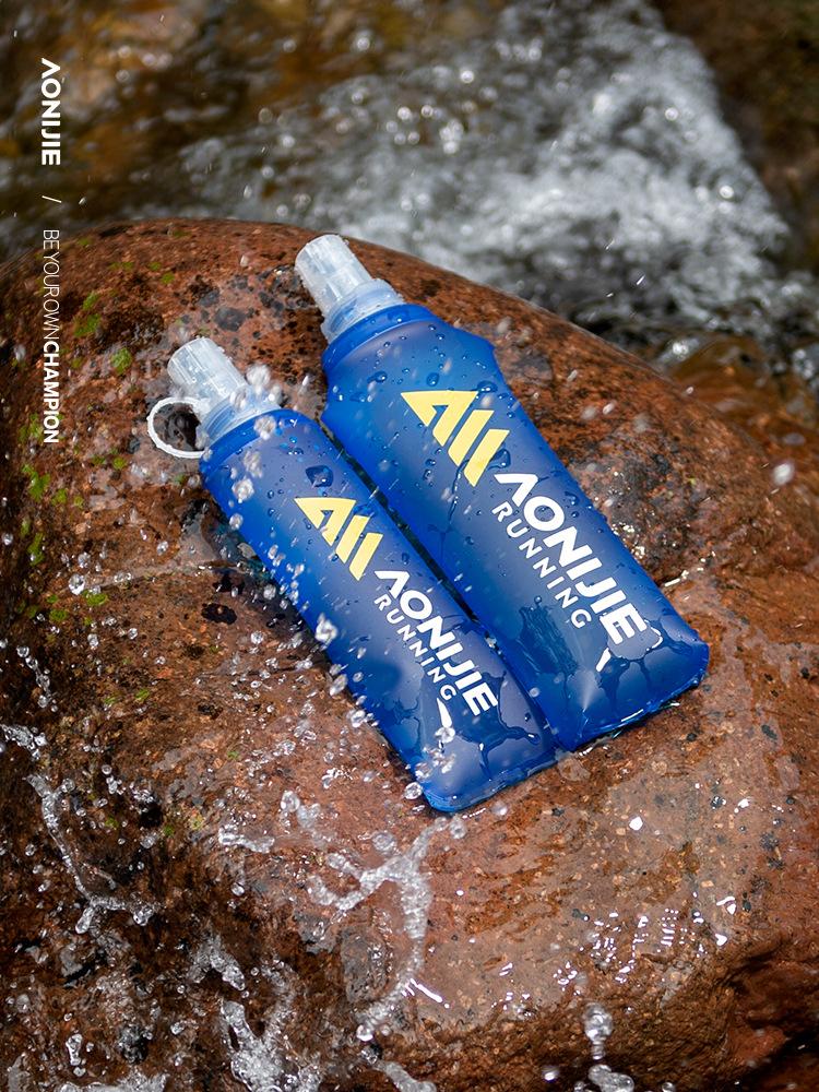 Onijie Outdoor Water Bag Portable Cross-Country Running Drinking Kettle Mountaineering Hiking Backpack Water Bag Running Sports Soft Water Bag
