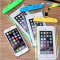Transparent Luminous Mobile Phone Waterproof Bag PVC Swimming Bag Fluorescent Waterproof Bag Sports Outdoor Bag Mobile Phone Diving Bag