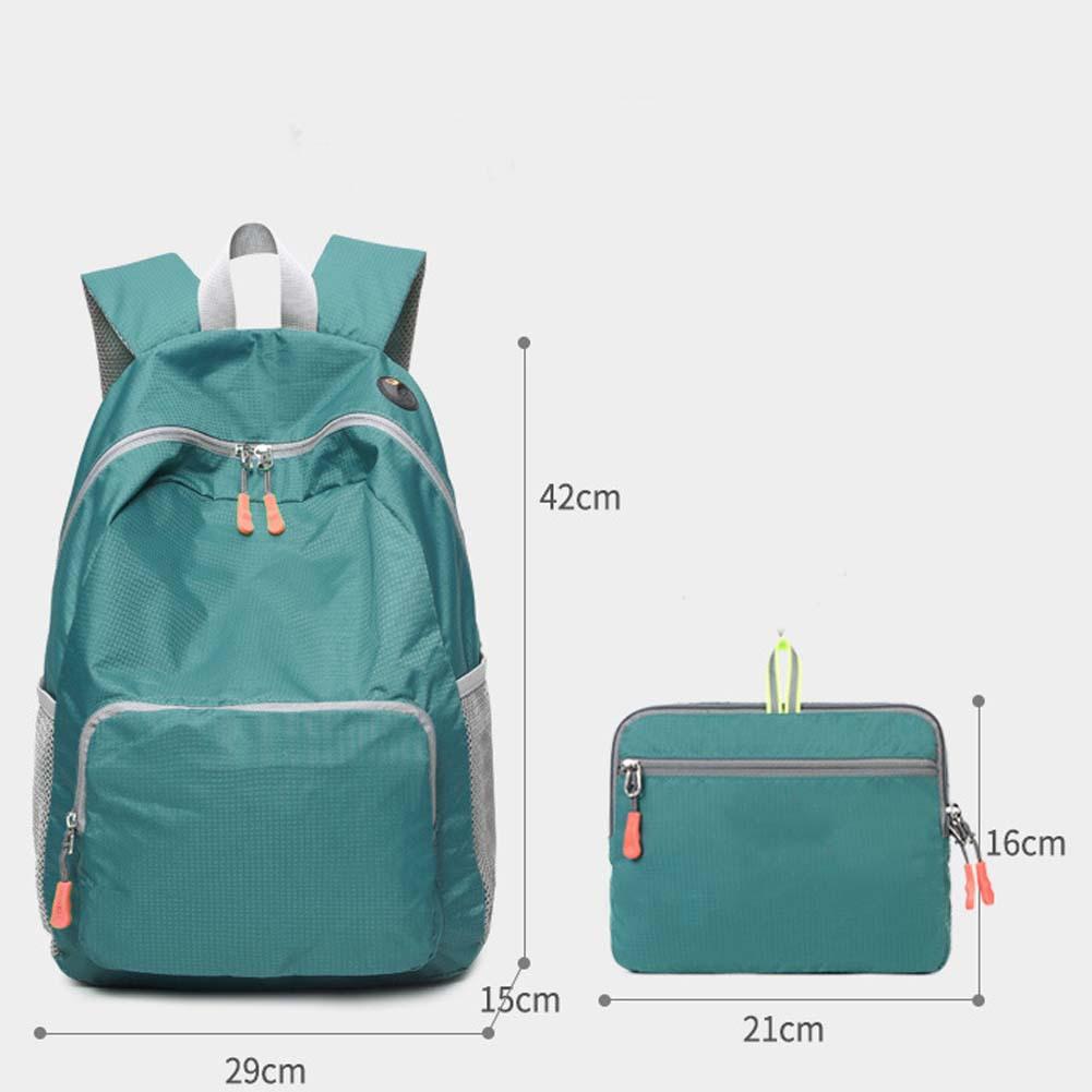 Ultra-Light Outdoor Portable Foldable Backpack Large Capacity Sports Men's Travel Mountaineering Bag Small Backpack Women's Schoolbag