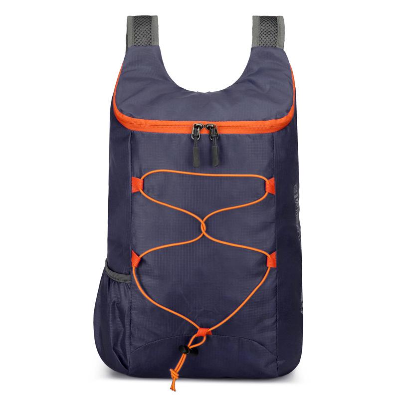 Backpack Outdoor Foldable Hiking Leisure Backpack Large Capacity Lightweight Cycling Multi-Functional Sports Backpack Cross-Border